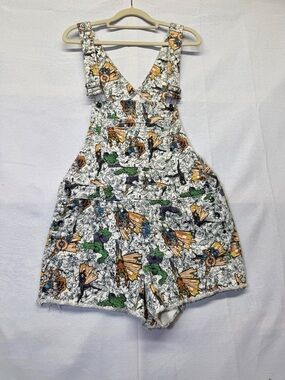 Marvel Her Universe Shortalls print of Captain America Hulk Large Junior